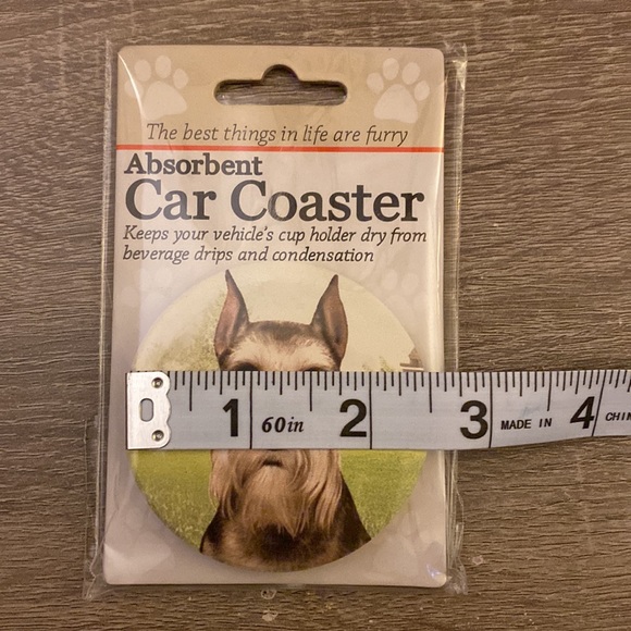 🆕 Absorbent Car Coaster - Cockapoo - Dog - Picture 3 of 3